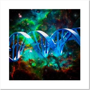 Space DNA Posters and Art